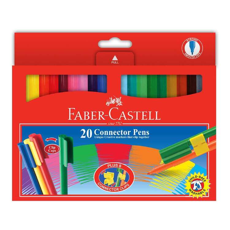 Faber Castell Connector Pens 20 Pack