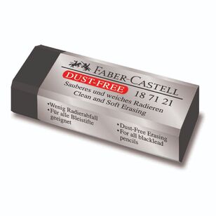 Faber Castell Eraser Dust-Free Black