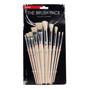 Jasart The 10 Pack Brush Pack Multicoloured