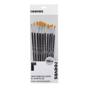 Reeves Long Handle Assorted Set #8 Multicoloured