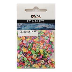 Ribtex UV Resin 20 g Polymer Clay Fruit Inclusions Multicoloured