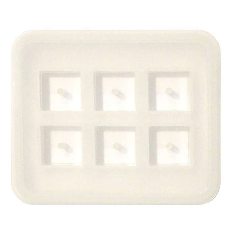 Ribtex Silicone Resin Square 1.6 mm Bead Mould