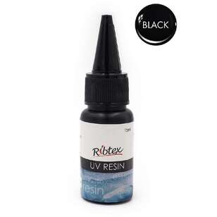 Ribtex Coloured UV Resin Black 15 g