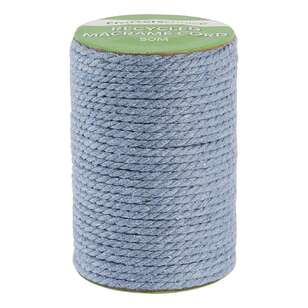 Crafters Choice Recycled Macrame Cord Denim 50 m
