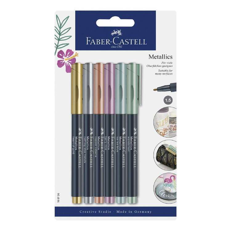 Faber Castell 6 Pack Creative Studio Pen Set