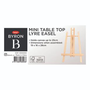 Jasart Byron Mini Table Top Lyre Easel