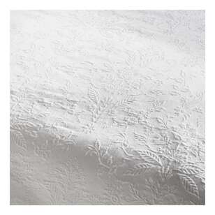 White Home Hanna Quilt Cover Set White