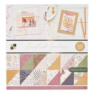 Die Cuts With A View English Garden Paper Pad Multicoloured 30.5 x 30.5 cm