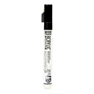 Pebeo 1.2 mm Acrylic Marker White 1.2 mm