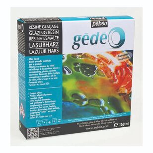 Pebeo Gedeo Glazing Resin Kit Clear 150 mL