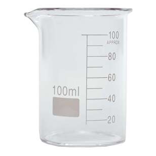 Kates Kitchen 100mL Glass Flask Clear 100 mL