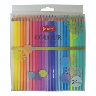 Jasart Studio Colour Pencil 24 Pack Set Pastel