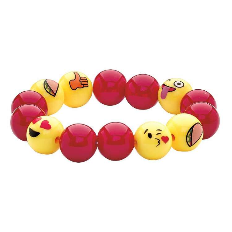 Creativity For Kids Emoji Bracelets Multicoloured