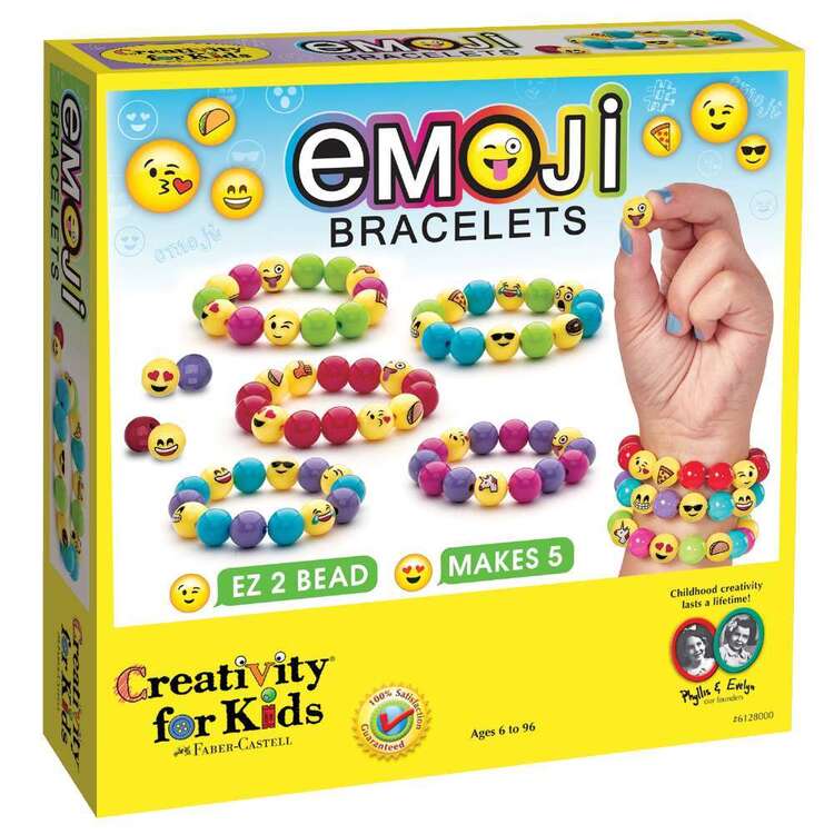 Creativity For Kids Emoji Bracelets