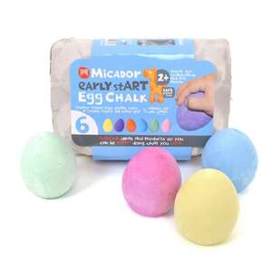 Micador Early stART Egg Chalk Multicoloured