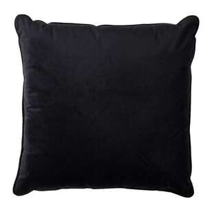 KOO Maddie Velvet Cushion Black 50 x 50 cm