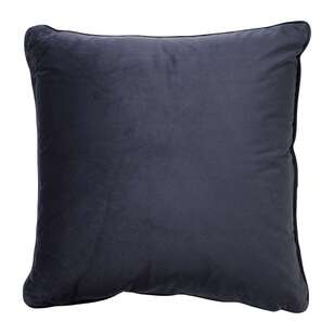KOO Maddie Velvet Cushion Charcoal 50 x 50 cm