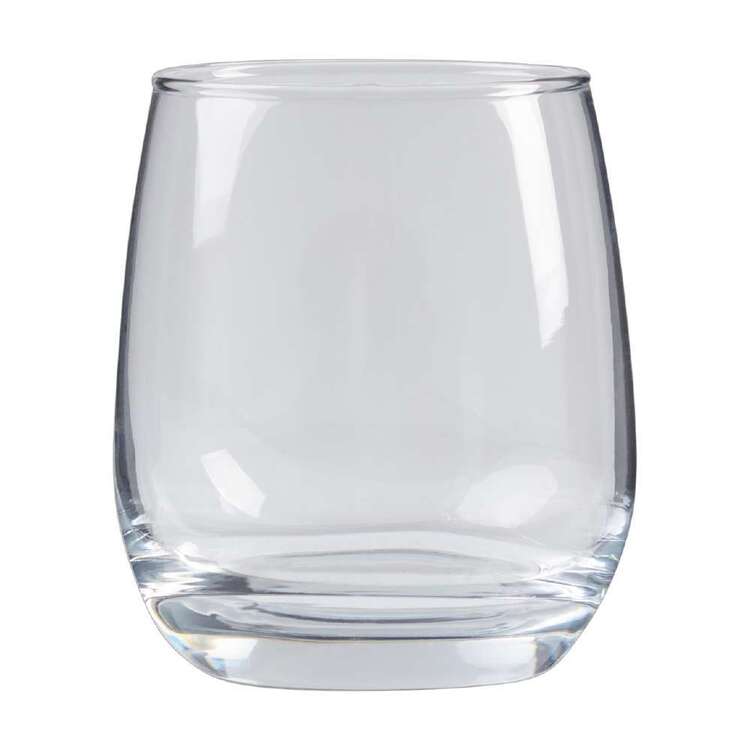 Living Space Glass Hurricane Candle Holder Clear 8.4 x 9.6 cm