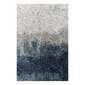 Limon Montclair Landon Polypropylene Floor Rug Blue & Taupe 160 x 230 cm
