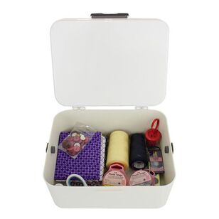 Sew Easy Sewing Storage Box White