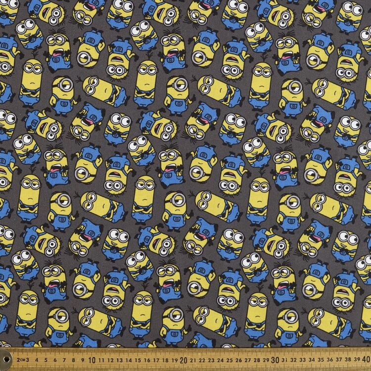 Minions 2 Positively Maybe Printed 112 cm Cotton Fabric