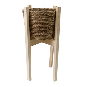 Ombre Home Weathered Coastal Planter Stand Natural 35 x 55 cm