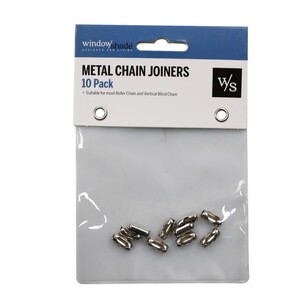 Windowshade 10 Pack Metal Chain Joiners Steel