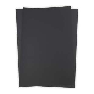 Sizzix Surfacez 10 Packs Shrink Plastic Black