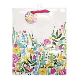 Party Creator Mother's Day Large Floral Gift Bag Multicoloured Large