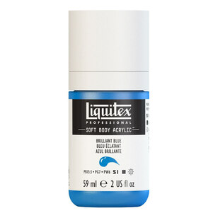 Liquitex Pro Soft Body Acrylic Brilliant Blue 59 mL