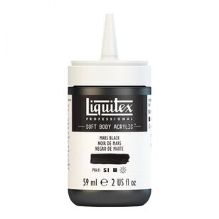 Liquitex Pro Soft Body Acrylic Mars Black 59 mL