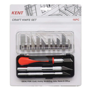 Kent Craft Knife Set 16 Pack