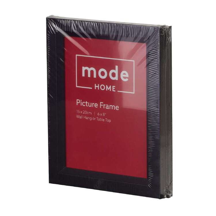 Mode 2 Pack 15 x 20 cm Everyday Photo Frames Black 15 x 20 cm