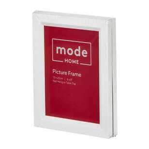 Mode 2 Pack 15 x 20 cm Everyday Photo Frames White 15 x 20 cm