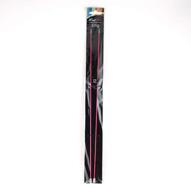 Knitpro Zing Single Pointed 35 cm Needle
