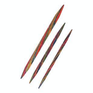 Symfonie Wood Cable Needles 3 Pack Multicoloured