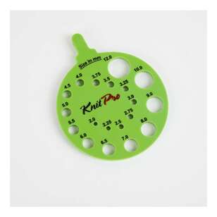 Knit Green Pro Round View Sizer Green