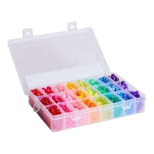 Crafters Choice Boxed Pony Beads Multicoloured