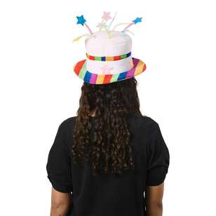 Spartys Novelty Happy Birthday Hat Multicoloured