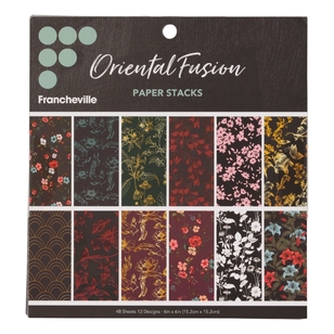 Francheville 6 x 6 in Oriental Fusion Paper Pad