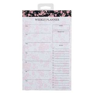 Francheville 120 x 195 mm Floral Weekly Planner Floral 120 x 195 mm
