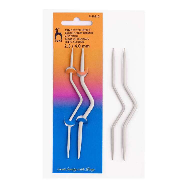 Pony Bent Cable Stitch Needle