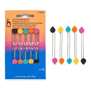 Pony knitters Marking Pins Multicoloured