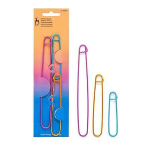 Pony Anodised Stitch Holders 3 Pack Multicoloured