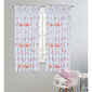Kids House Critters Blockout Curtains White