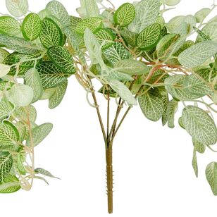 Reticulate Leaf 79 cm Hanging Bush Green 26 x 79 cm