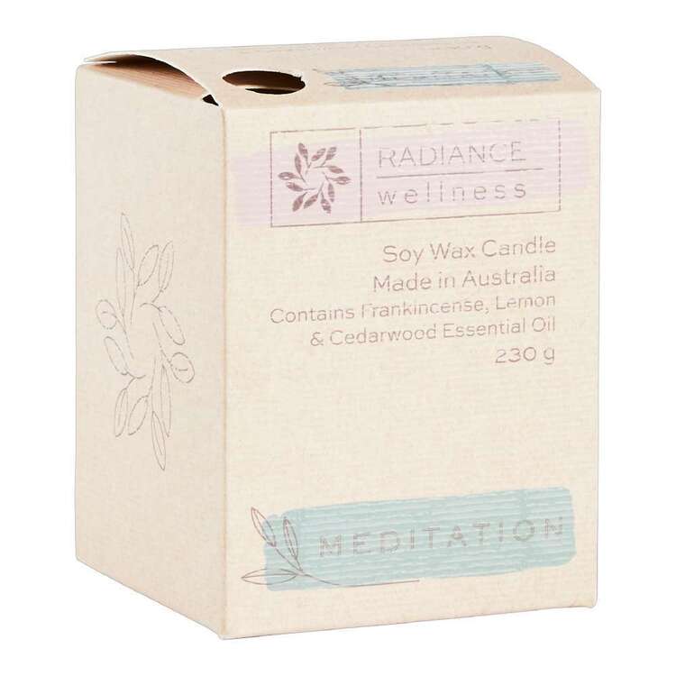Radiance Wellness Meditation Soy Wax Candle