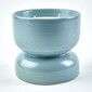 Scentsia 290 g Ceramic Hour Glass Candle Blue 290 g