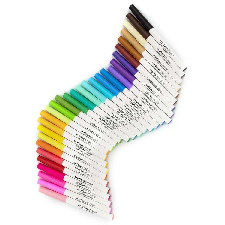 Crafters Choice Craft Machine Pens 30 Pack