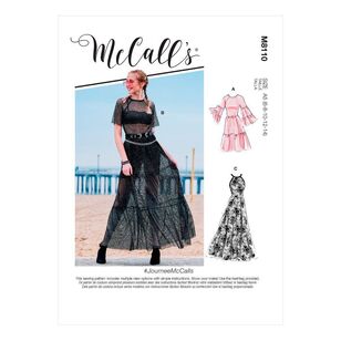 McCall's Sewing Pattern M8110 Misses' Dresses